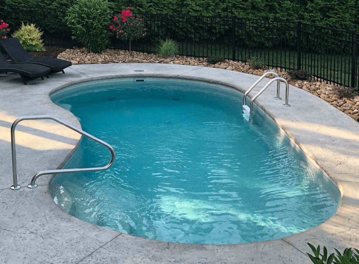 Kidney-Shaped InGround Pool Liner - Thepoolpioneer